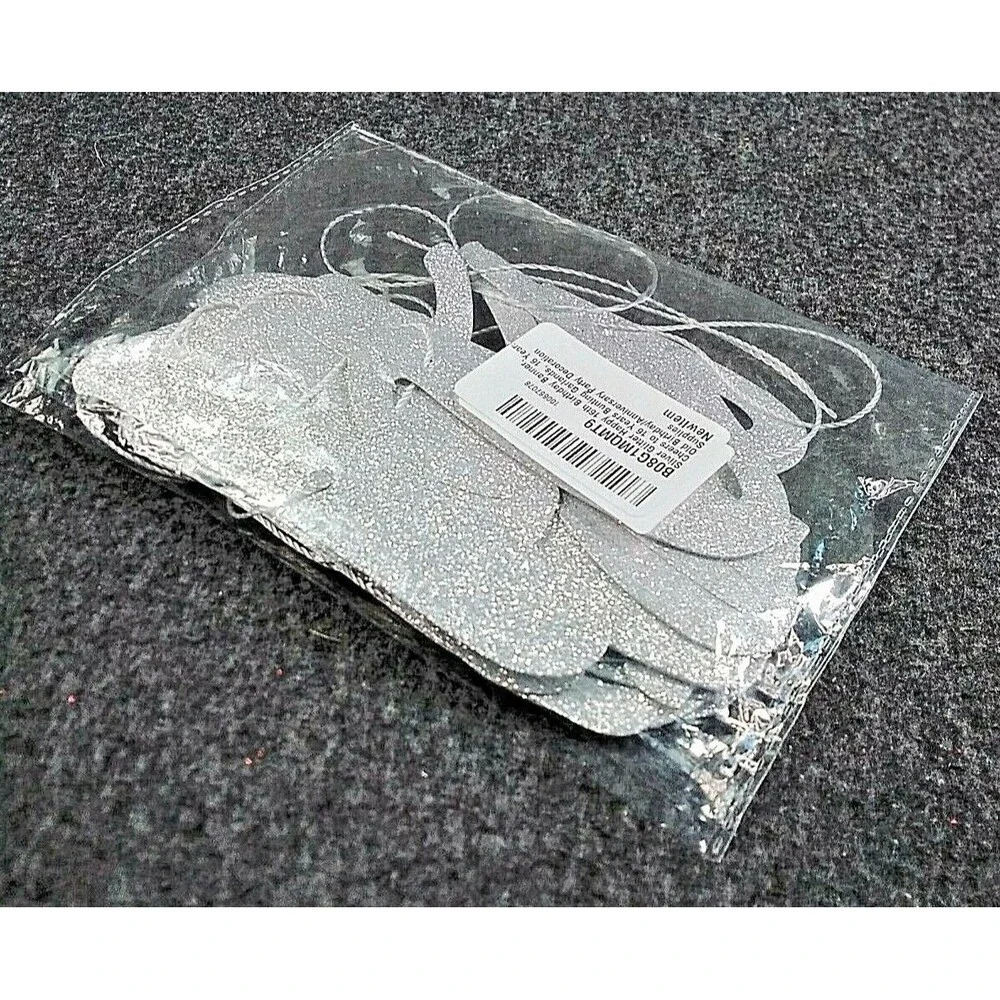 Tribe Retail silver glitter